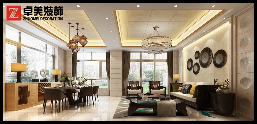 大朗潘总别墅餐厅