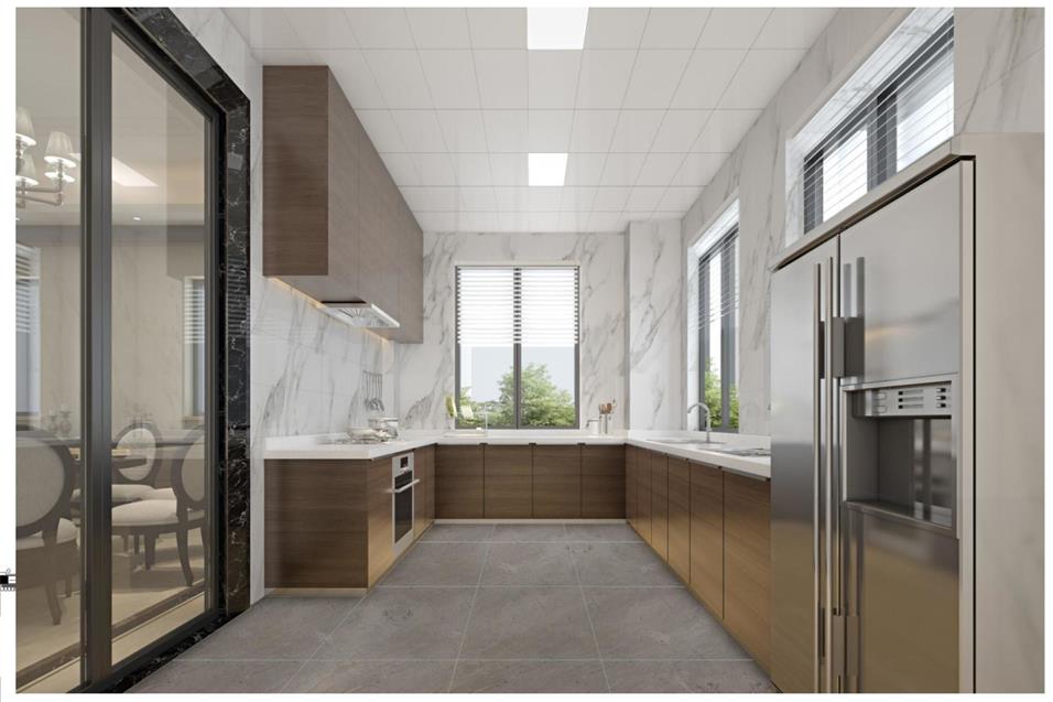 四川自贡别墅-厨房